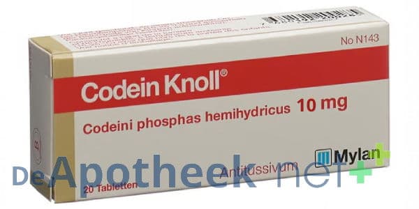 Codeine 10 mg 30 tabletten