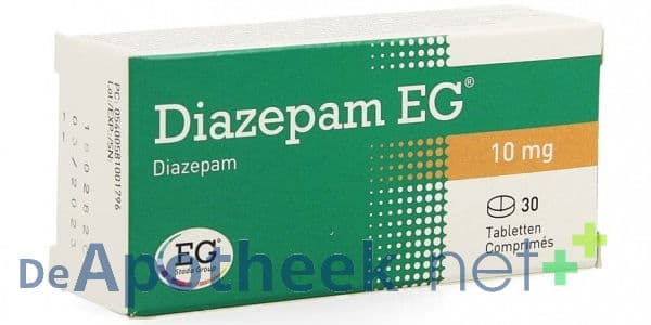 Diazepam 10mg 30 tabletten