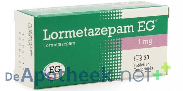 Lormetazepam 1 mg 30 tabletten