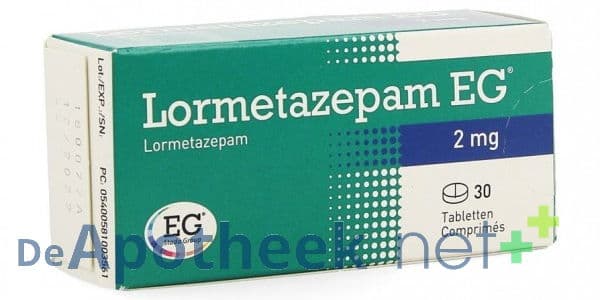 Lormetazepam 2mg 30 tabletten